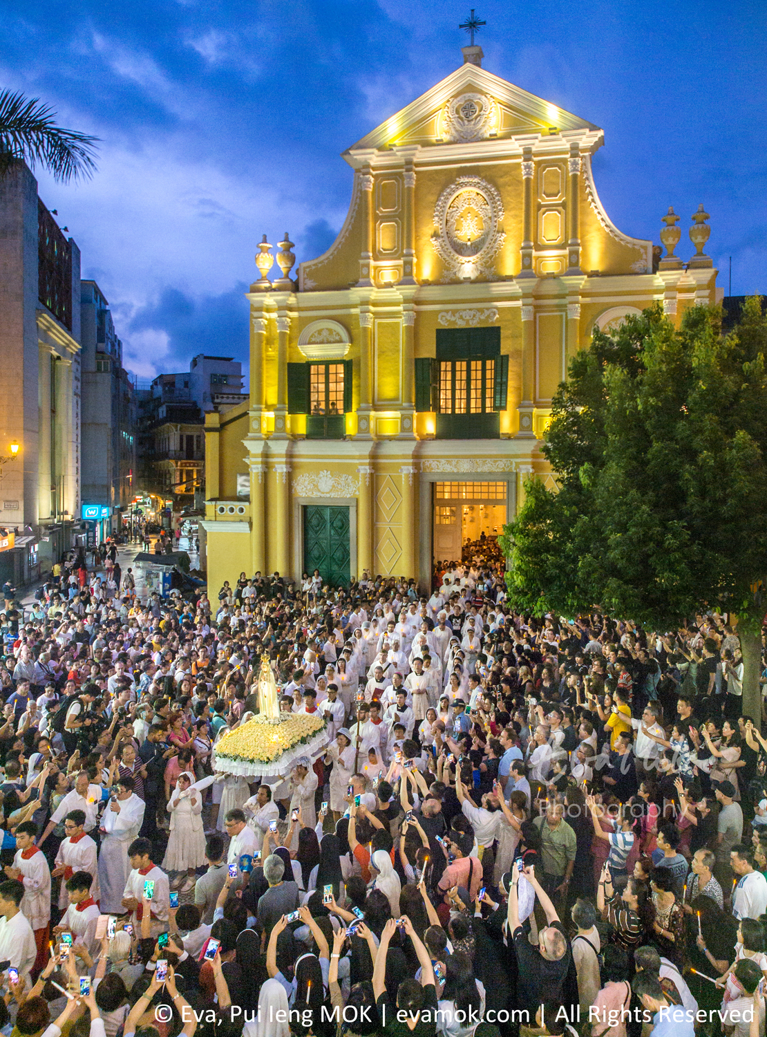 Procession of Our Lady of Fátima | 花地瑪聖像巡