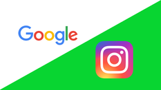 Instagram brand images in Google search results