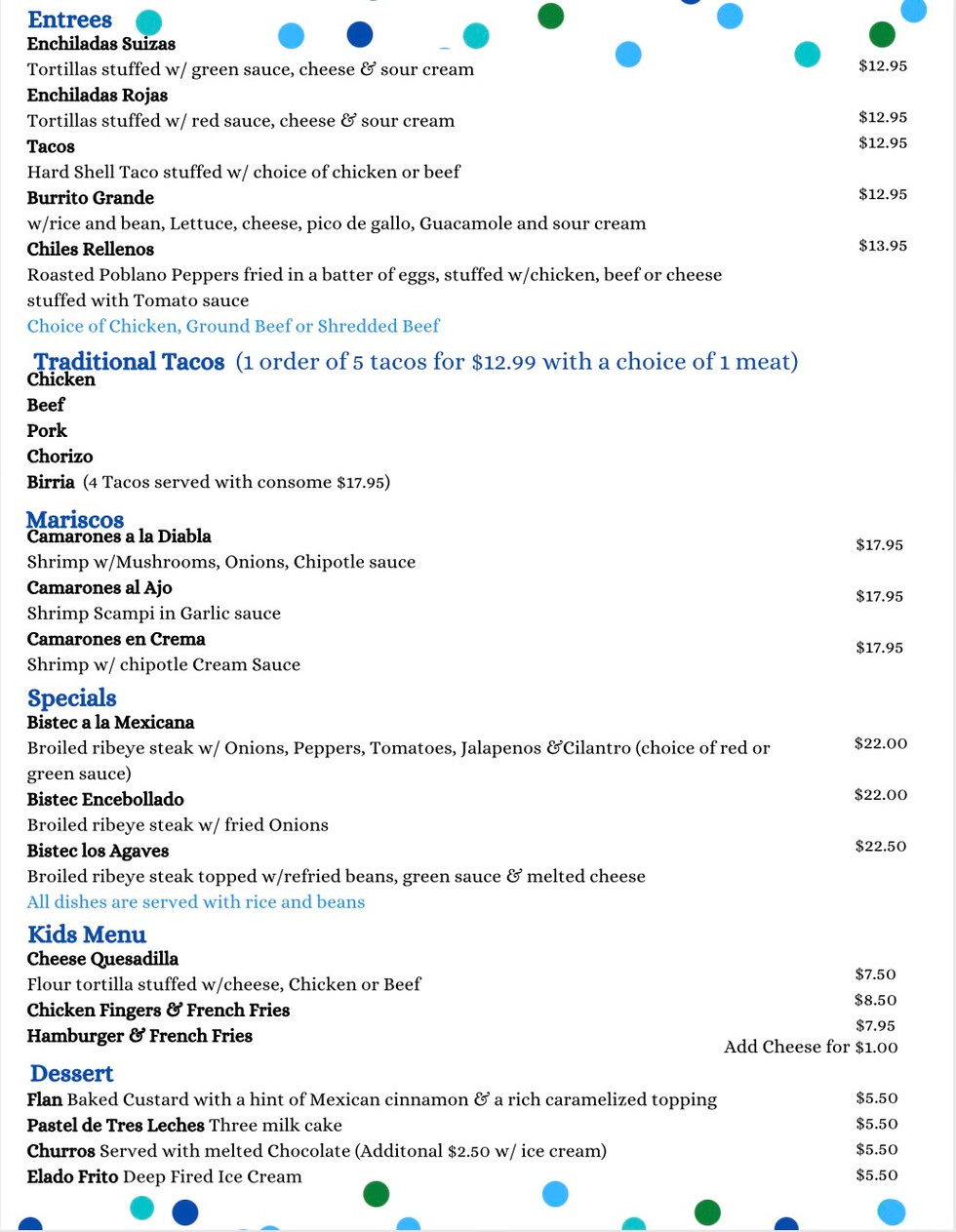 Home | Azul Agave Family Mexican Cuisine