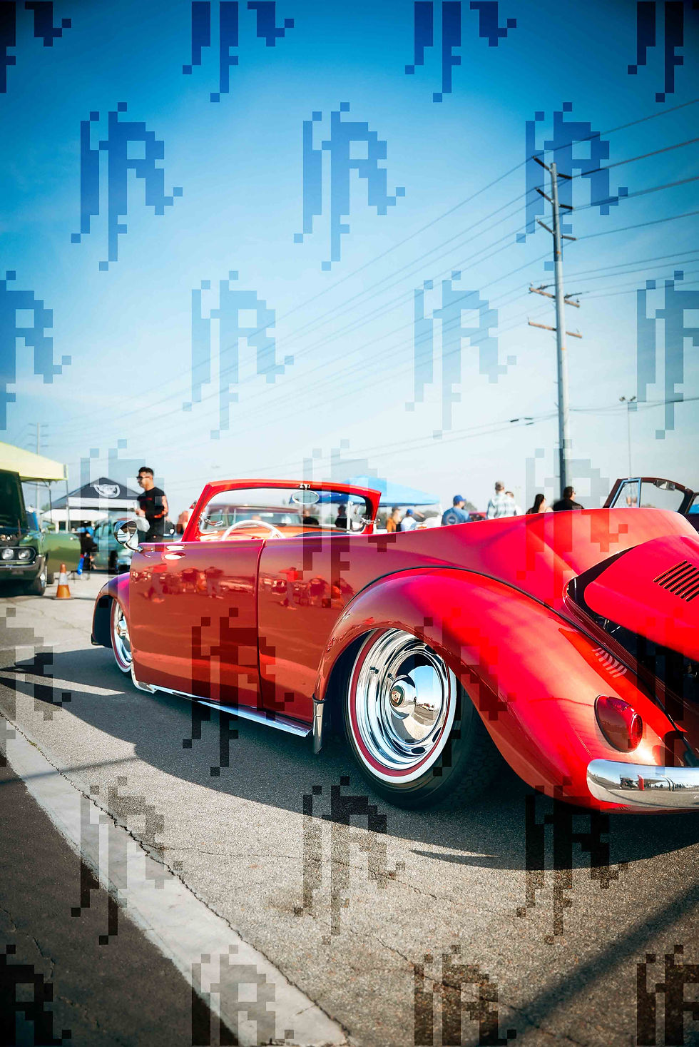 Thumbnail: Bagged Convertible Volkswagen Bug