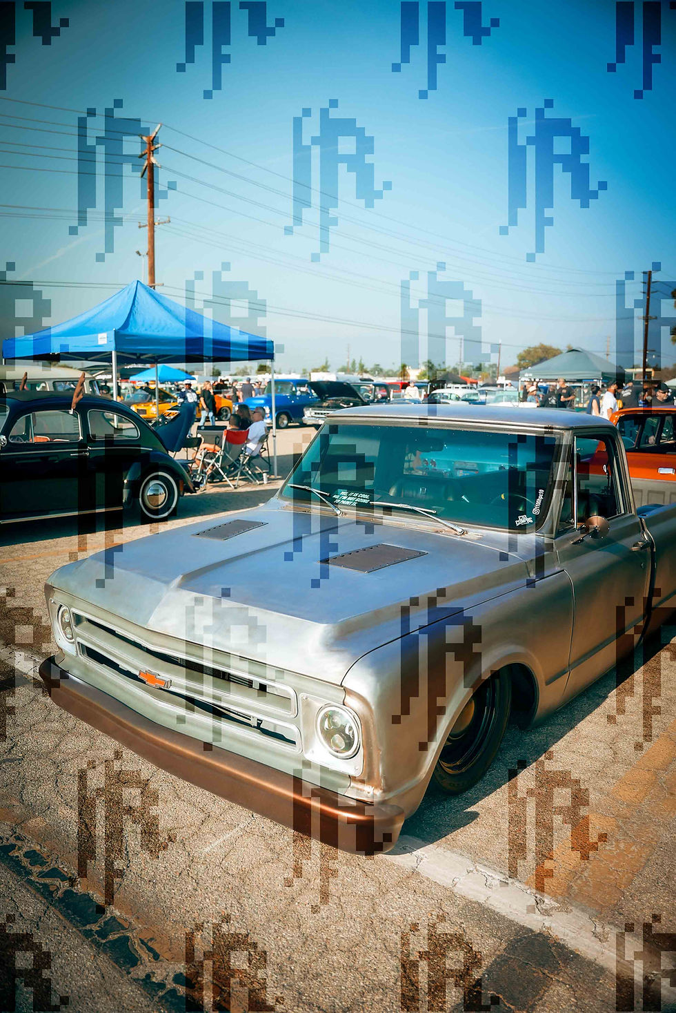 Thumbnail: 1100 HP Patina Chevy C10