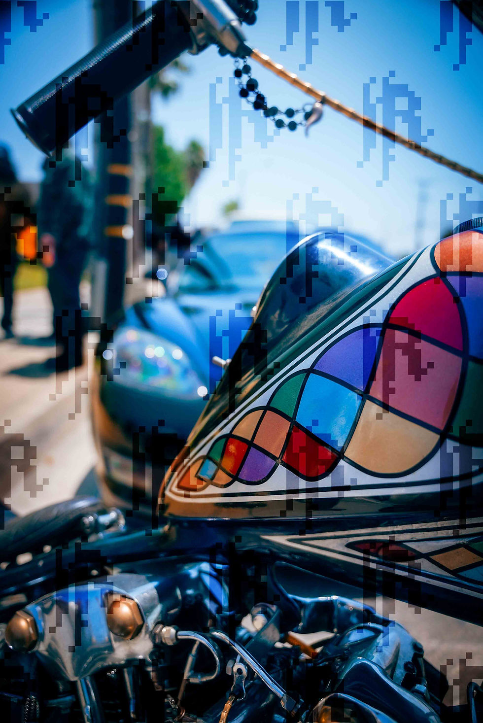 Thumbnail: Stained Glass Harley