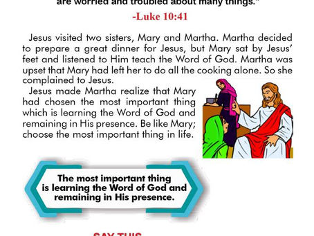 The Most Important Thing