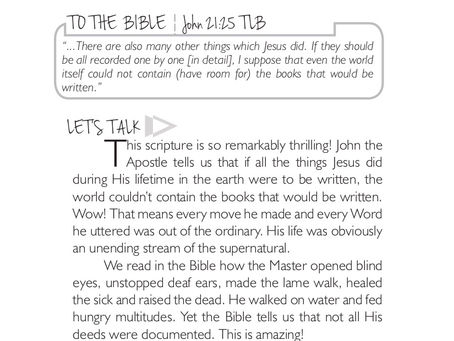 WONDERS AND MIRACLES