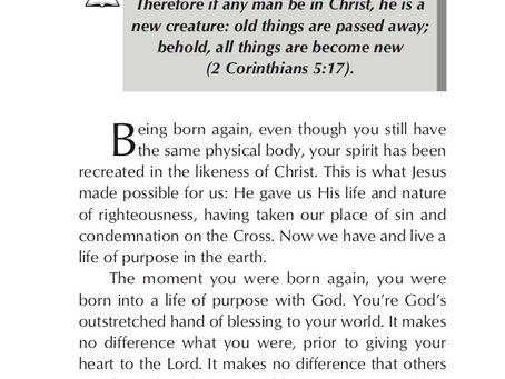 A LIFE OF PURPOSE WITH GOD