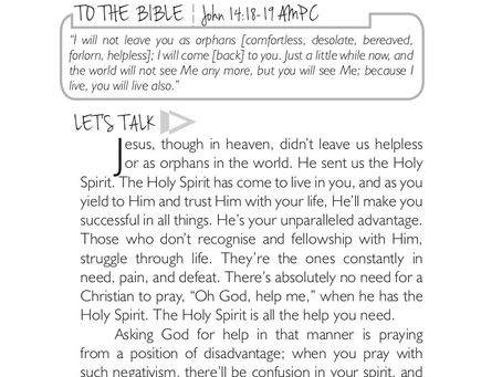 NO ORPHANS IN CHRIST