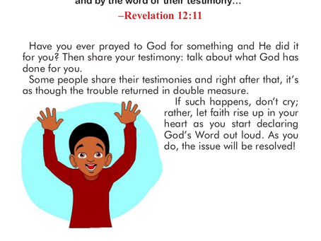 MAINTAIN YOUR TESTIMONY