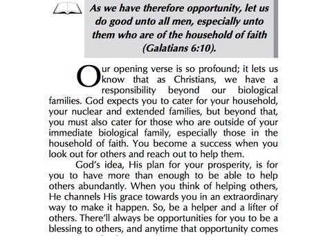 DON'T LIVE FOR YOURSELF