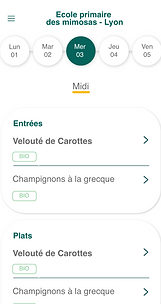 maïa - outil de gestion restauration col