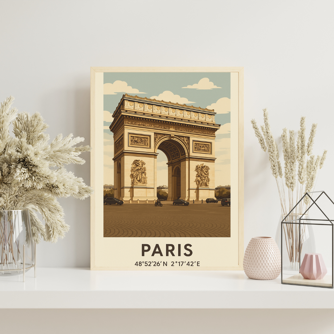 Arc de Triomphe - Paris Poster