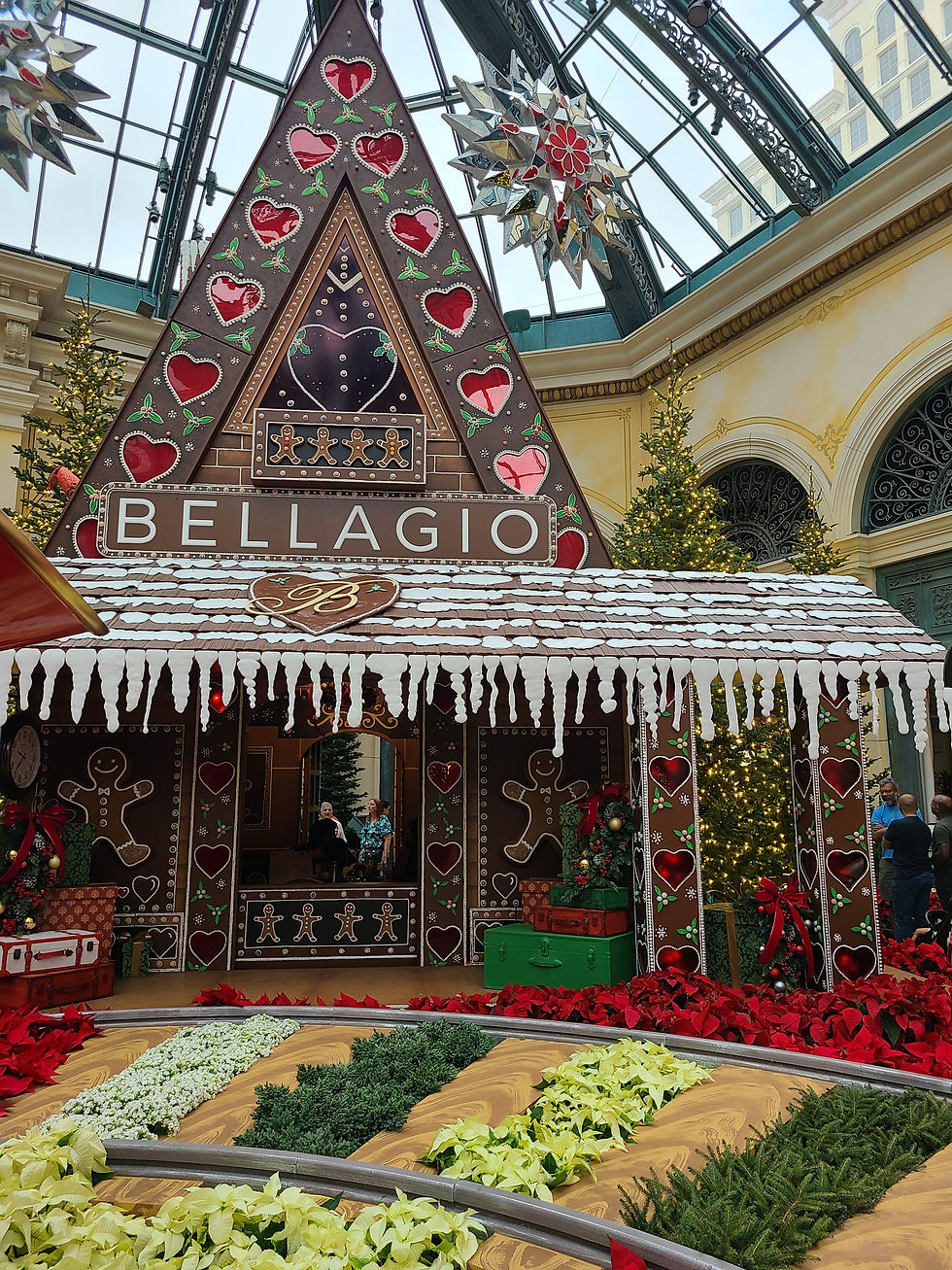 Christmas at The Bellagio Conservatory & Botanical Gardens