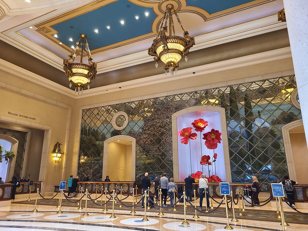 Christmas Magic at The Palazzo, The Venetian Resort Las Vegas