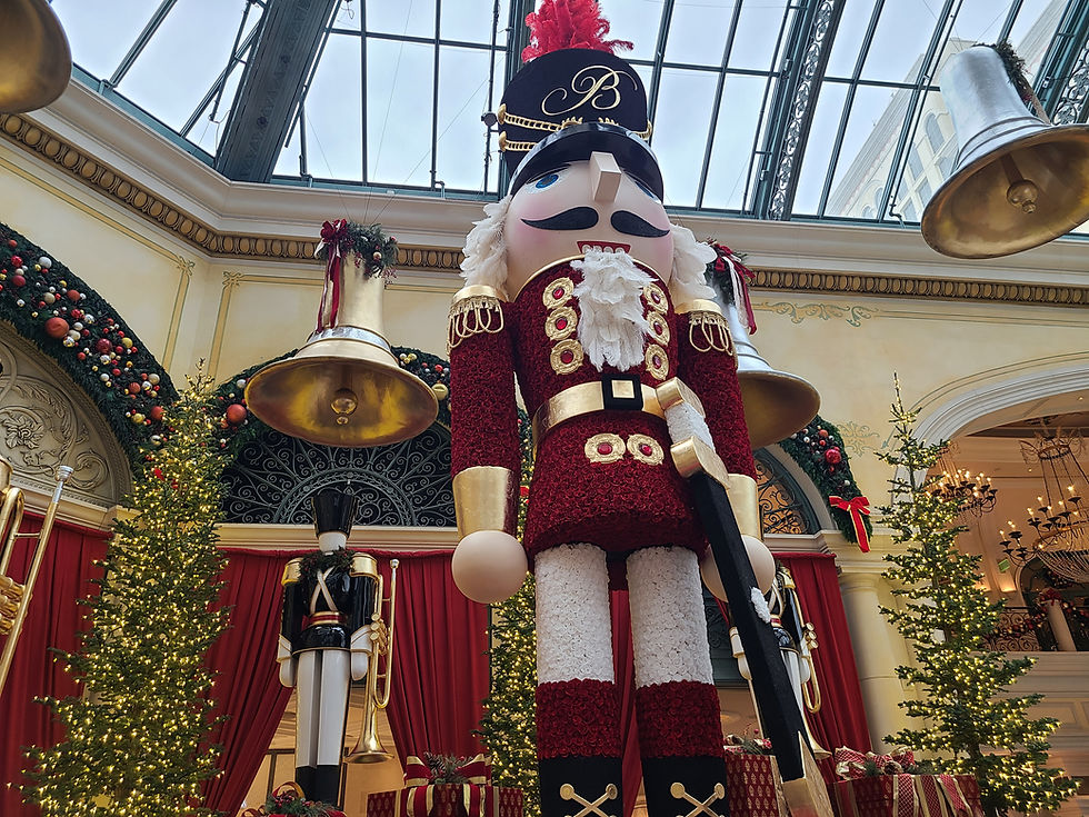 Christmas at The Bellagio Conservatory & Botanical Gardens