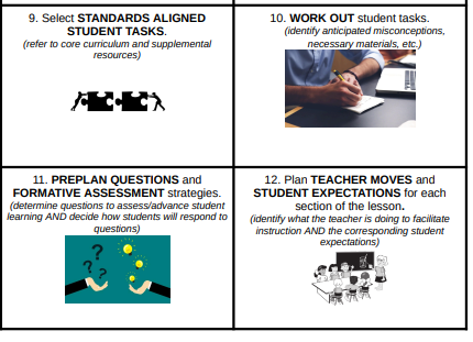 Thumbnail: Instructional Planning Reflection Cards
