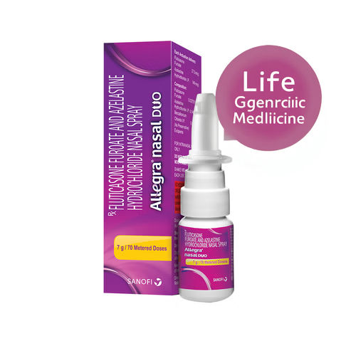 Allegra Nasal Duo Spray (Fluticasone/Azelastine)