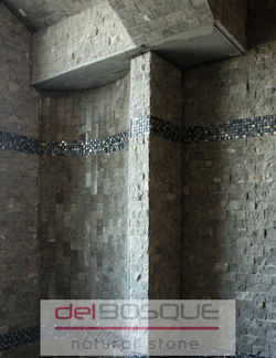 Gray Marble Split-face Mosaic