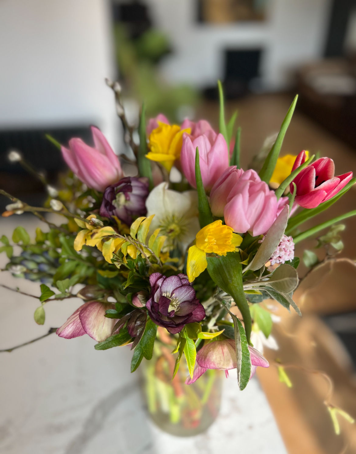 Mother’s Day jam jar flowers (collection only)