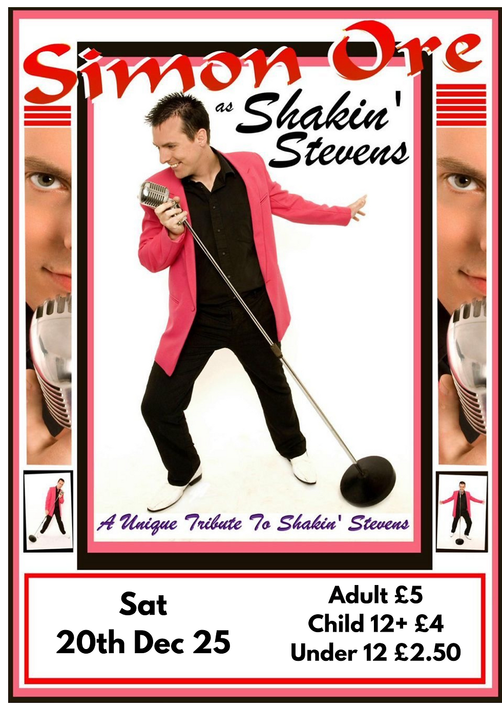 Shakin Stevens
Sat 20th Dec 25