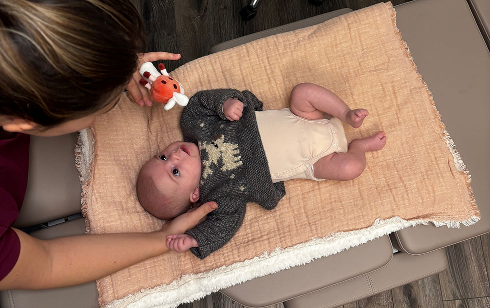 Consultation nourrisson au cabinet d'étiopathie de Genève