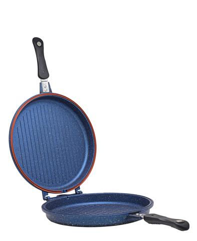 Thumbnail: ALUMINIUM DIE CASTING DOUBLE SIDED FRYING PANS