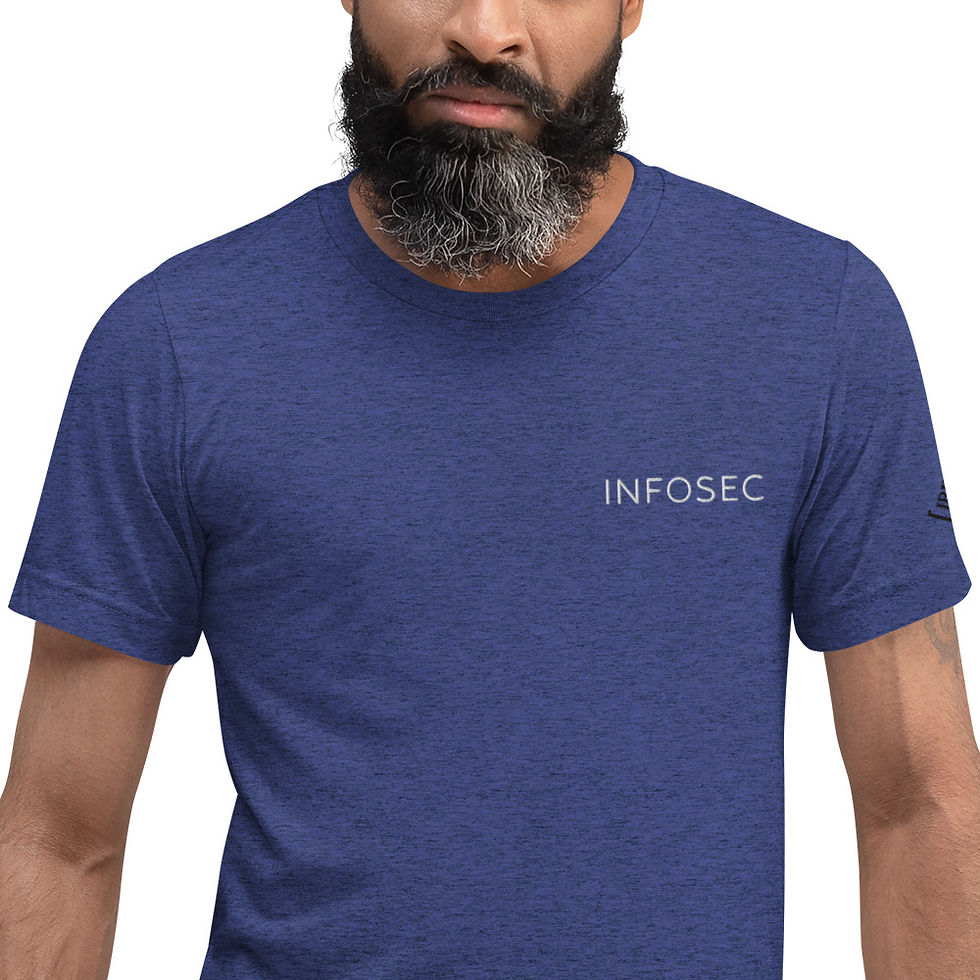 Thumbnail: INFOSEC - EMBROIDERED - Short Sleeve T-Shirt