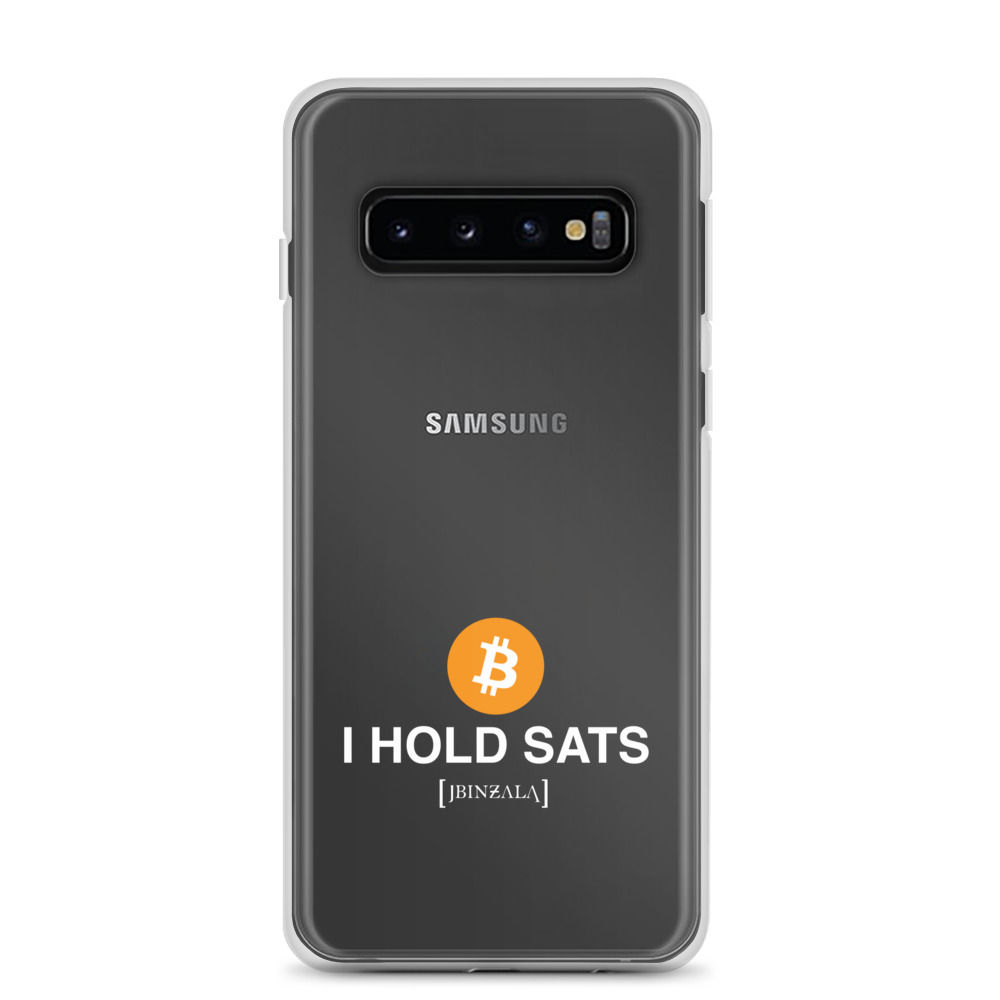 I HOLD SATS - Clear Case for Samsung®