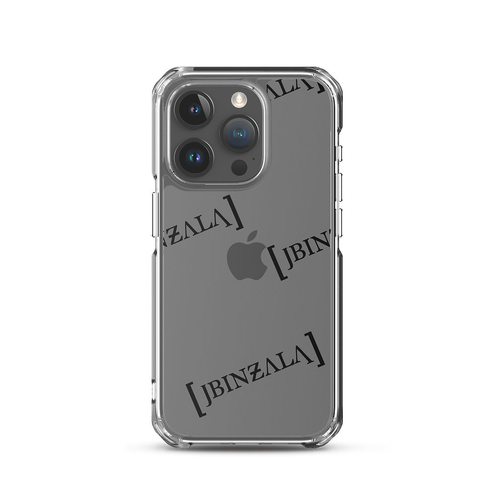 Thumbnail: JBINZALA - Clear Case for iPhone®
