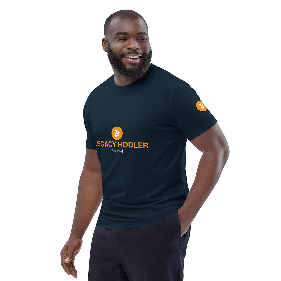 Thumbnail: LEGACY HODLER - PRINTED - Unisex Organic Cotton T-Shirt