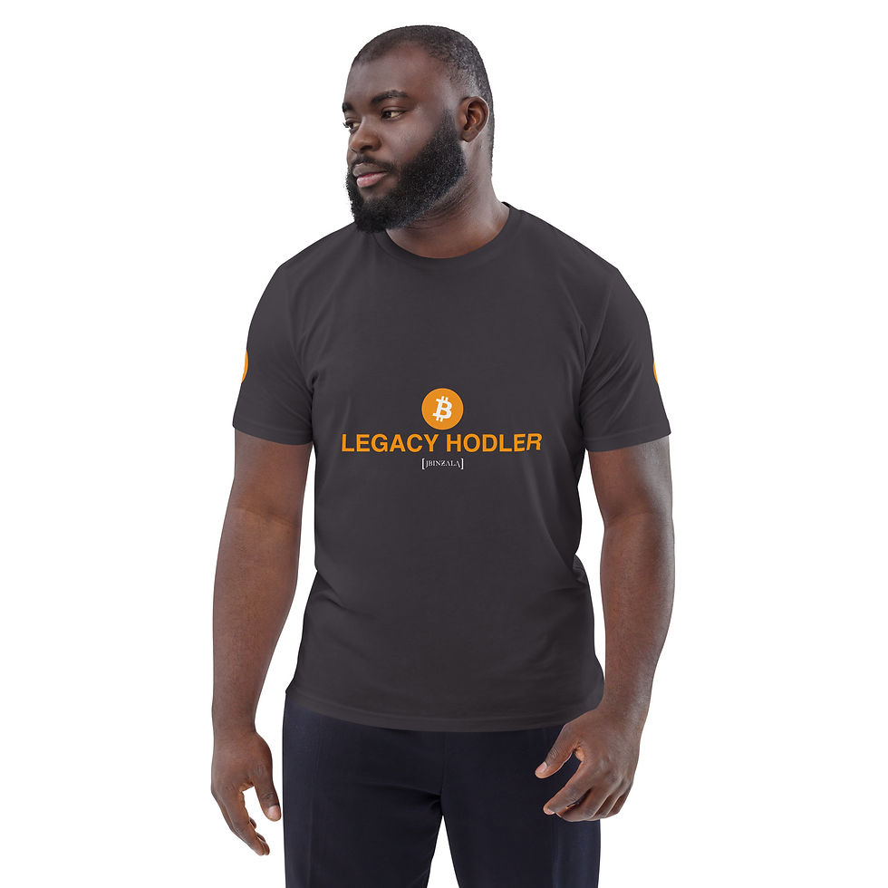 Thumbnail: LEGACY HODLER - PRINTED - Unisex Organic Cotton T-Shirt