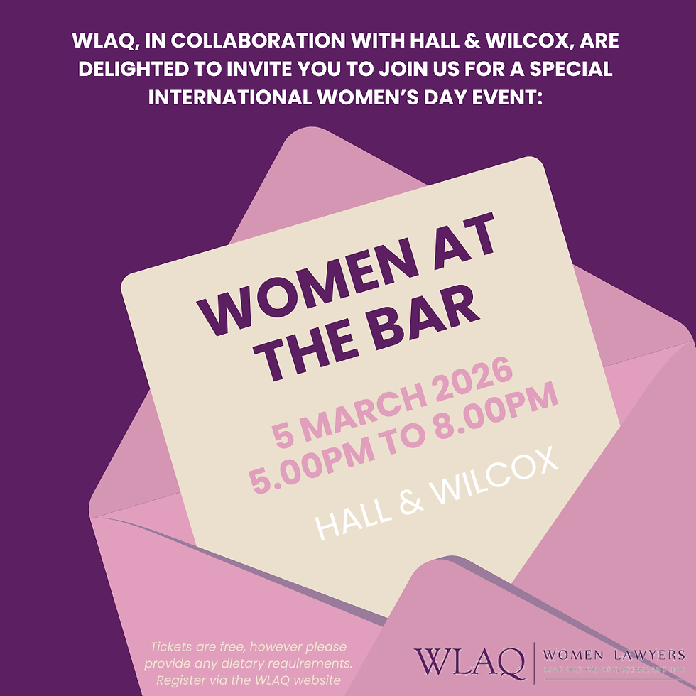 International Women's Day: Women at the Bar Event