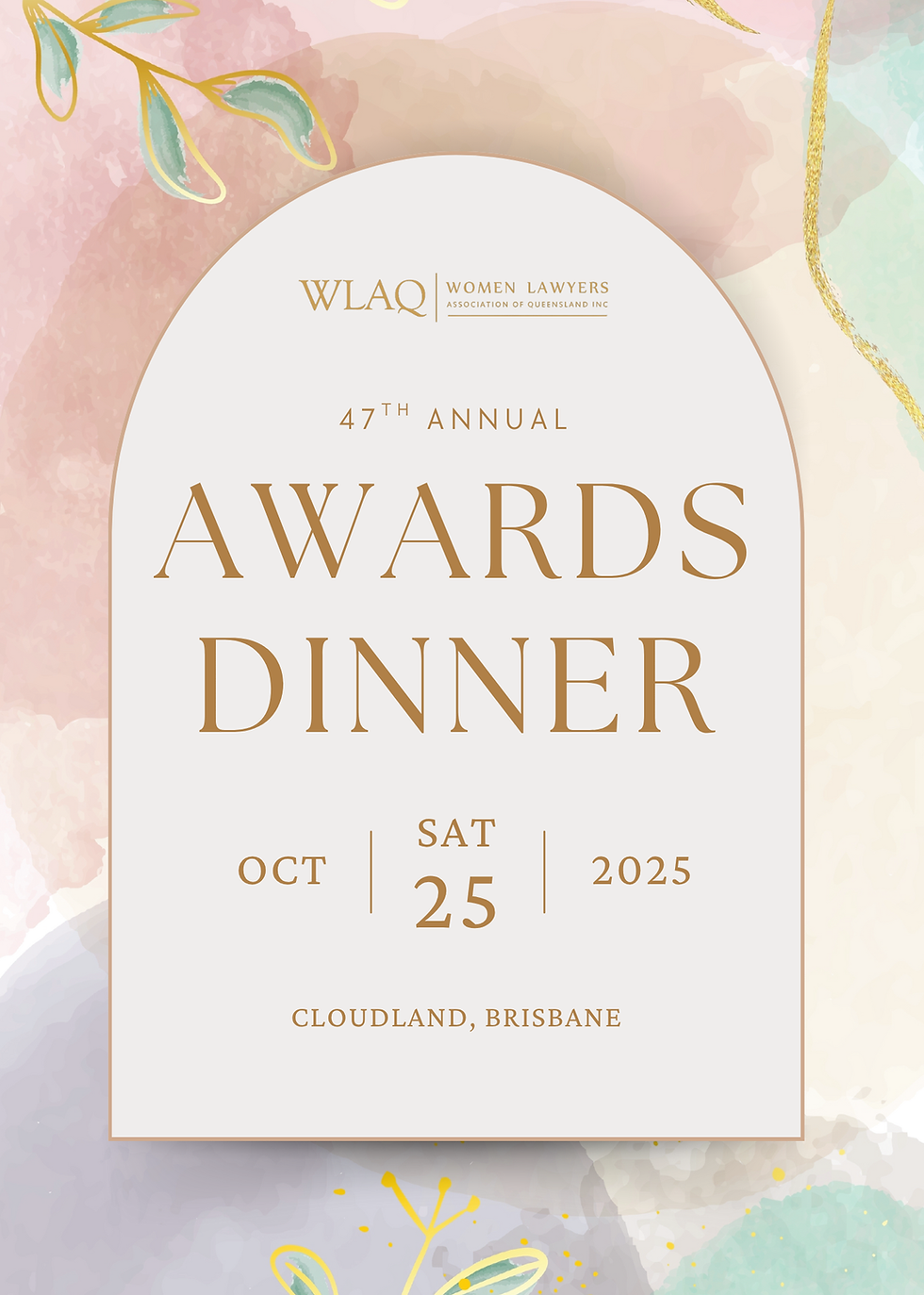 BRISBANE | 2025 WLAQ Annual Awards Dinner