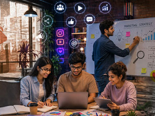 How a BBA in Digital Marketing Prepares Students for India's Booming Creator Economy