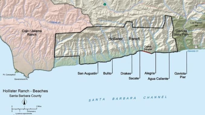 Hollister Ranch Beaches, PaddleXaminer, Paddling, Santa Barbara County, News, Coastal Access