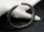 Thumbnail: Pre-Owned Barbara Bixby Couture BBB583AME Amethyst Cuff Bracelet