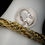 Thumbnail: Pre-Owned 18K YG Multi-Strand Fancy Link Textured Bracelet 21.4g 8"