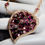Thumbnail: Pre-Owned Bellarri "Amore" 14K RG Rhodolite Sapphire Necklace