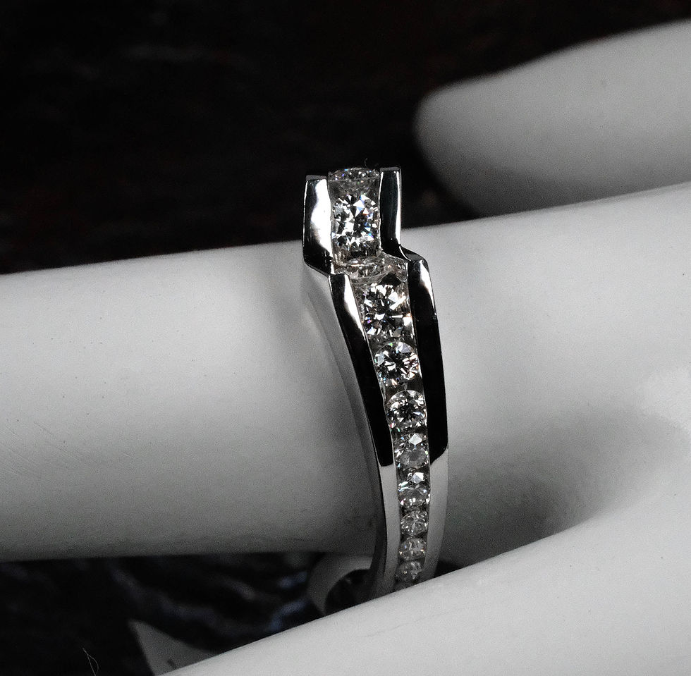 Thumbnail: Pre-Owned 14K Euro Shank .75ct G/H VS/SI Diamond Ring Size 6
