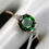 Thumbnail: Pre-Owned 14K YG 1.53ct Green Tourmaline Diamond Ring Sz 10