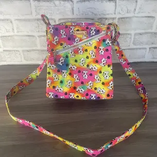 Tie Dye Cross Body Bag by Purrsnickitty