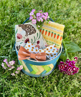 an Easter basket of Boopin' Snoots merchandise