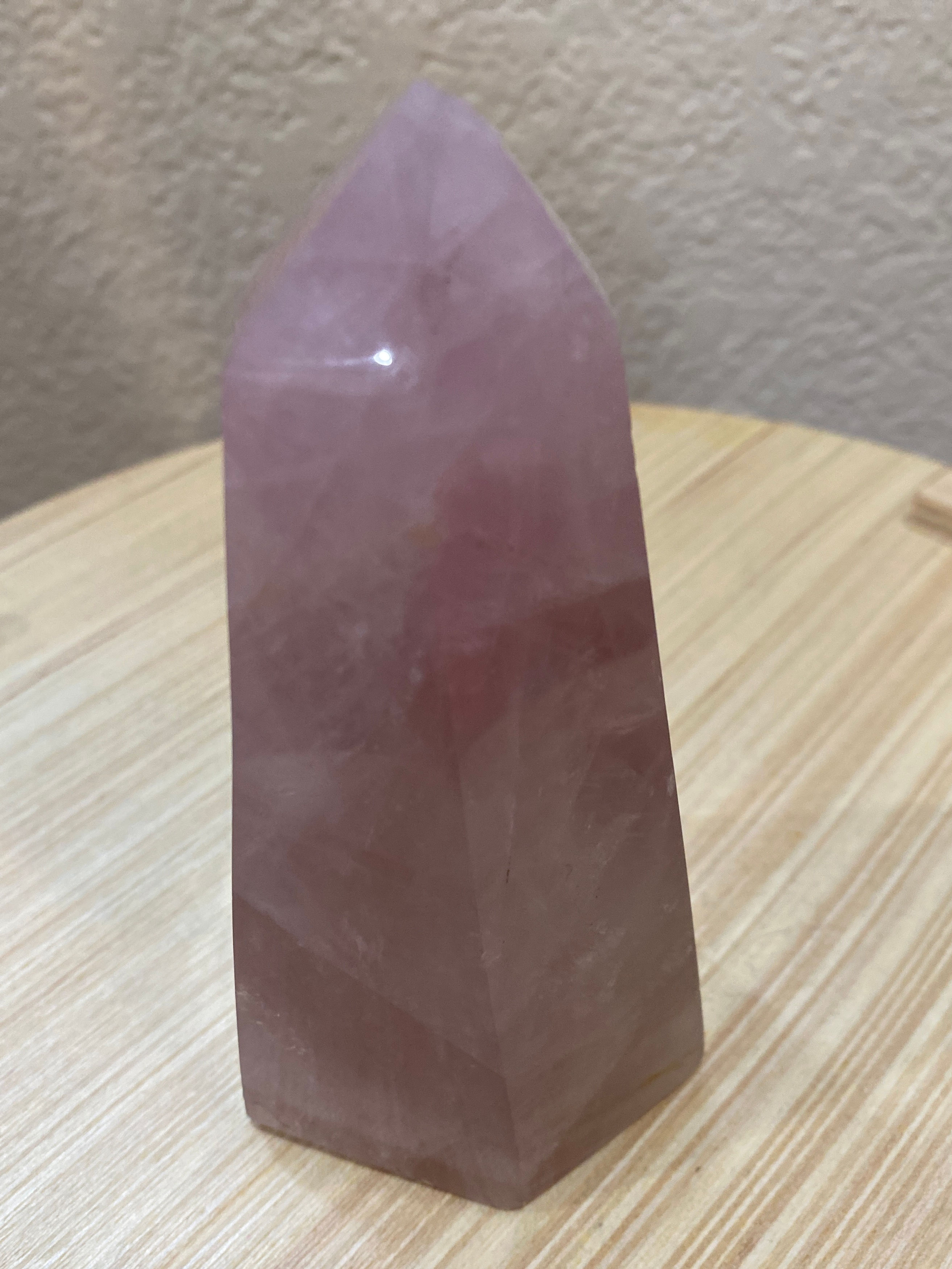 OBELISK - ROSE QUARTZ