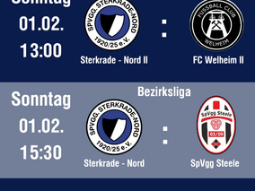 Rückrundenstart unserer Seniorenmannschaften Sonntag, 01.03.2026