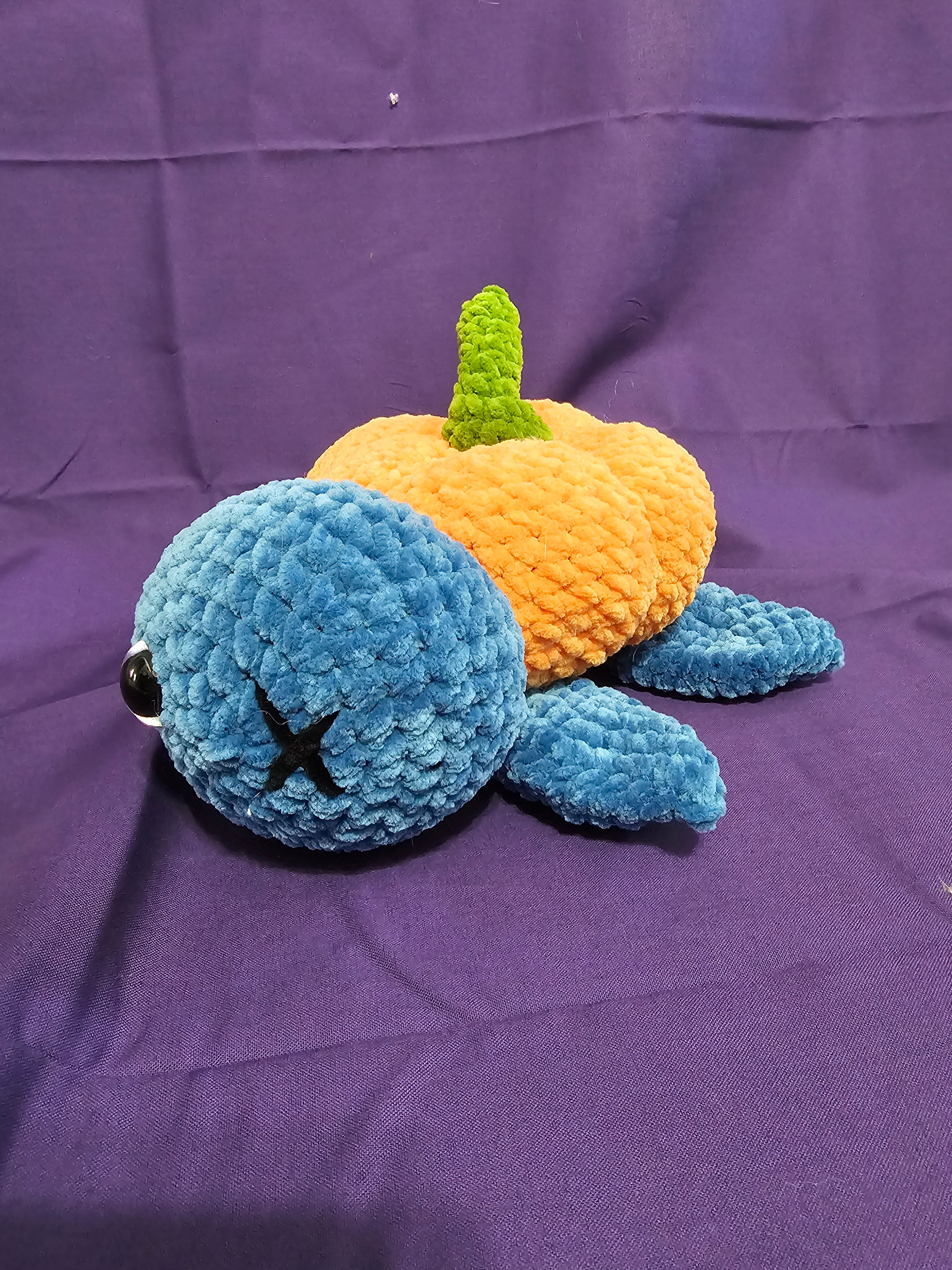 Blue Pumpkin Turtle