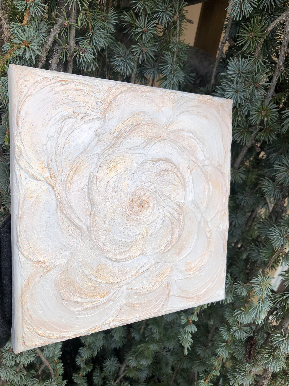 Thumbnail: Textured Rose 8x8