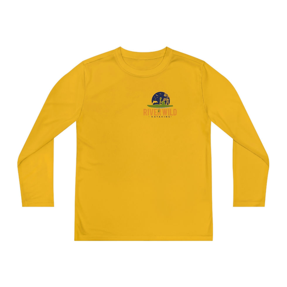Thumbnail: Youth Long Sleeve River Wild Competitor Tee