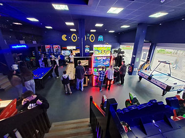 Inside Continue Arcades