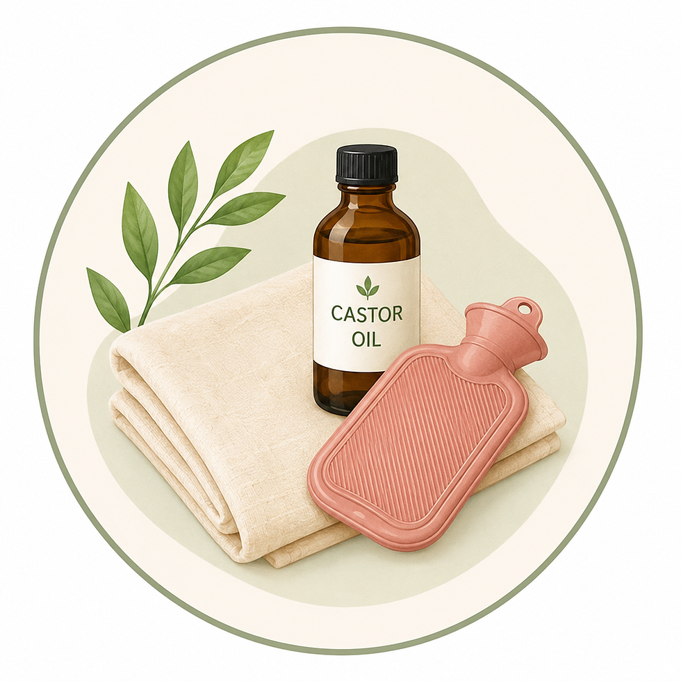 Castor Oil Packs for Fertility, Endometriosis & Women’s Health: Benefits, Instructions and Safety Guide