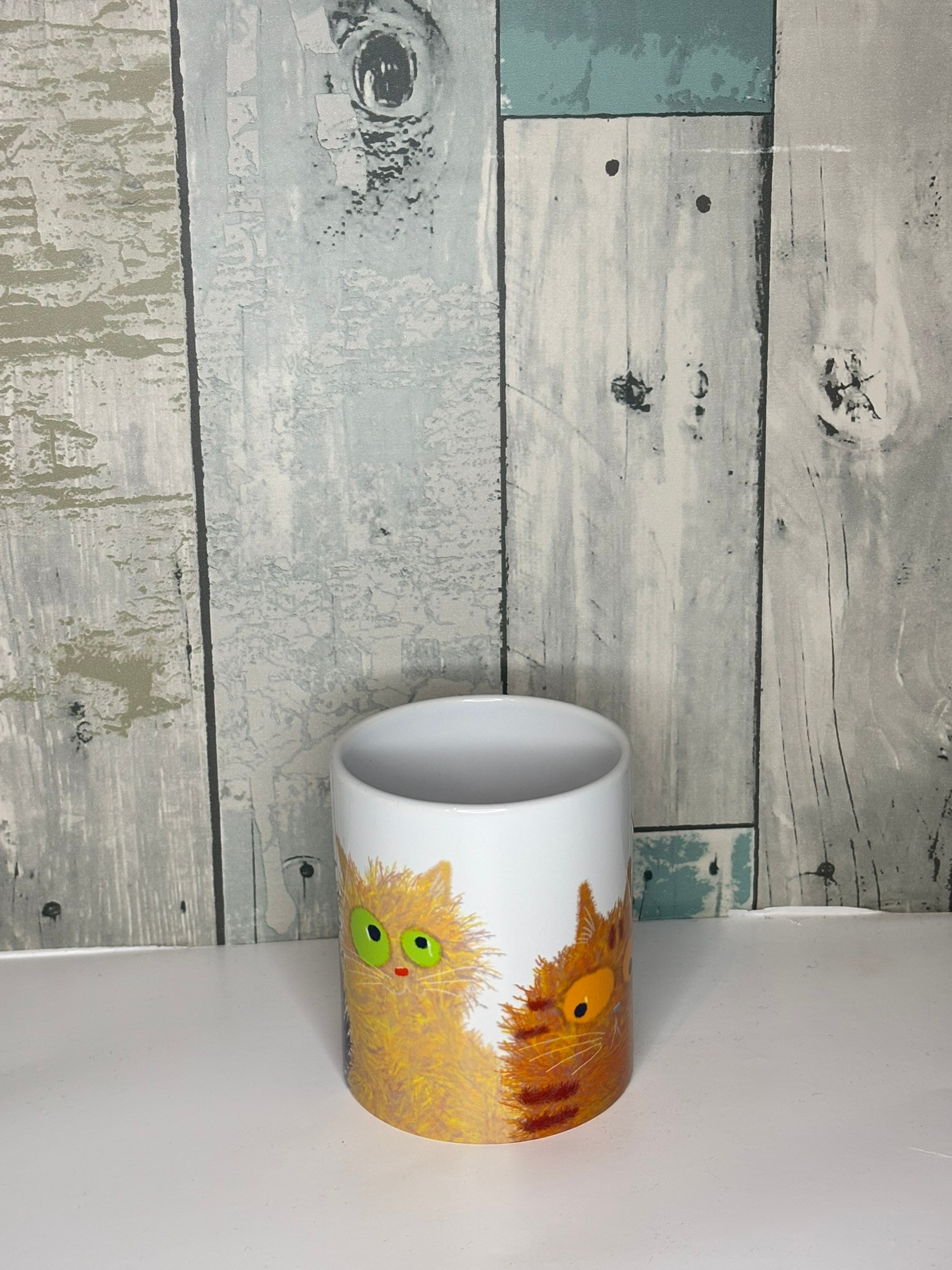 11oz Cartoon Cat Mug