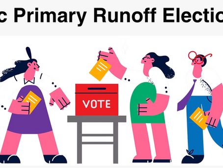 Be sure your vote is counted for Democratic TX Lt Governor and AG on May 18-22, 26 in Robson Clubhouse