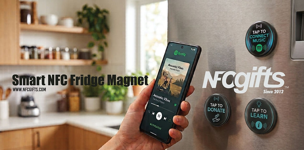 custom NFC magnet